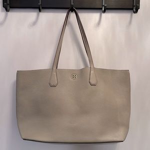Tory Burch Pebbled Leather Perry Tote Bag